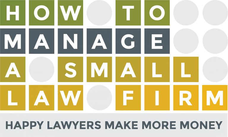 how to manage a small law firm logo
